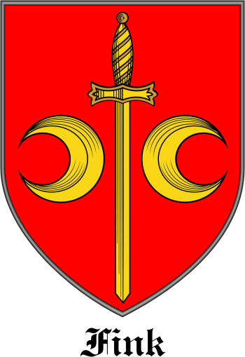 FINK family crest FINK family crest