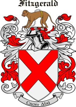 FITZGERALD family crest FITZGERALD family crest