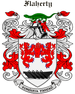 FLAHERTY family crest FLAHERTY family crest