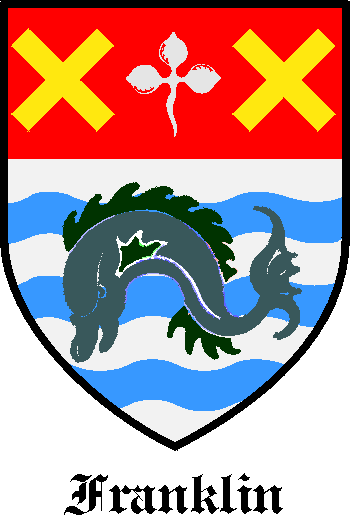 FRANKLIN family crest FRANKLIN family crest