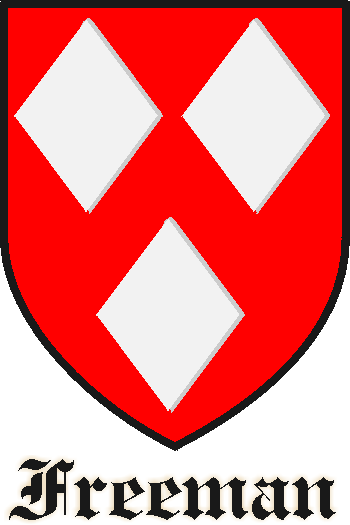 FREEMAN family crest FREEMAN family crest