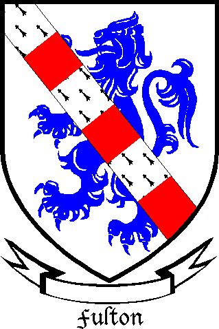 FULTON family crest FULTON family crest