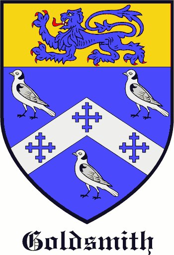 GOLDSMITH family crest GOLDSMITH family crest