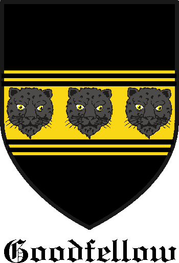 GOODFELLOW family crest GOODFELLOW family crest