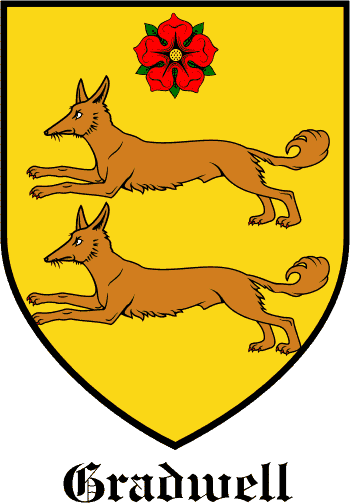 GRADWELL family crest GRADWELL family crest