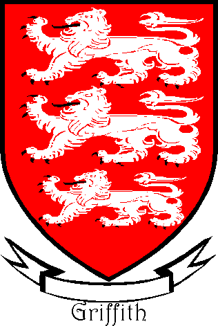 GRIFFITH family crest GRIFFITH family crest
