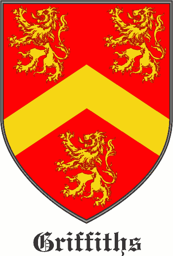 GRIFFITHS family crest GRIFFITHS family crest