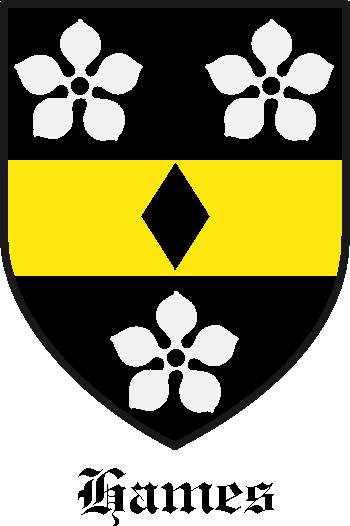 HAMES family crest HAMES family crest