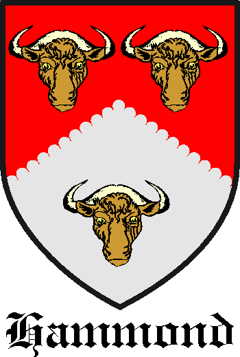HAMMOND family crest HAMMOND family crest