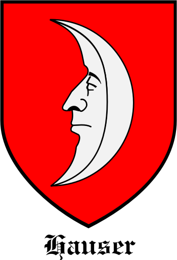 HAUSER family crest HAUSER family crest