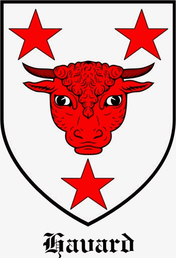 HAVARD family crest HAVARD family crest