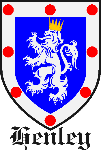 HENLEY family crest HENLEY family crest