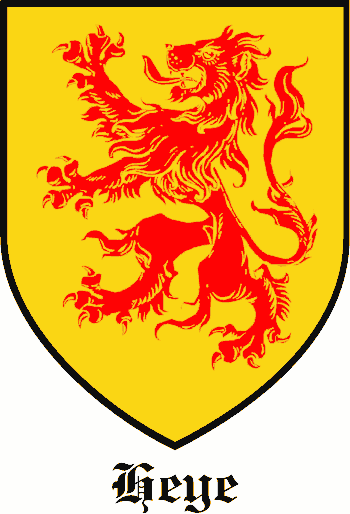 HEYE family crest HEYE family crest
