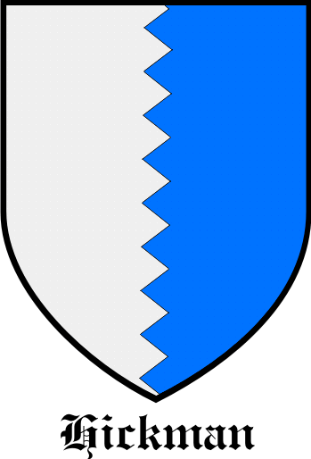 HICKMAN family crest HICKMAN family crest