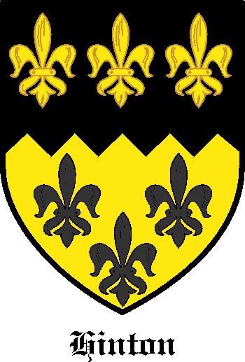 HINTON family crest HINTON family crest