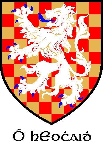 HOEY family crest HOEY family crest