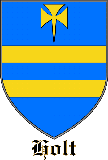 HOLT family crest HOLT family crest