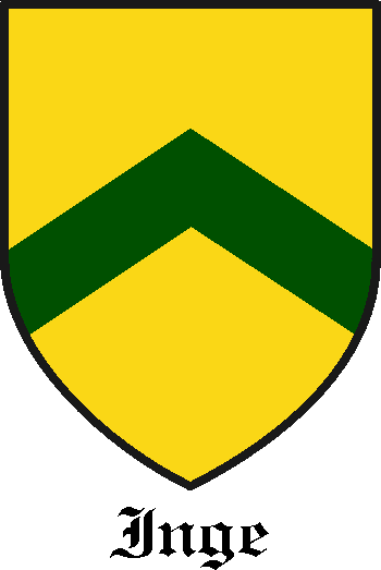 INGE family crest INGE family crest