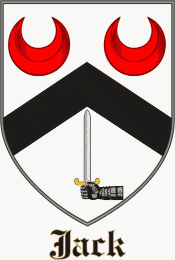 JACK family crest JACK family crest