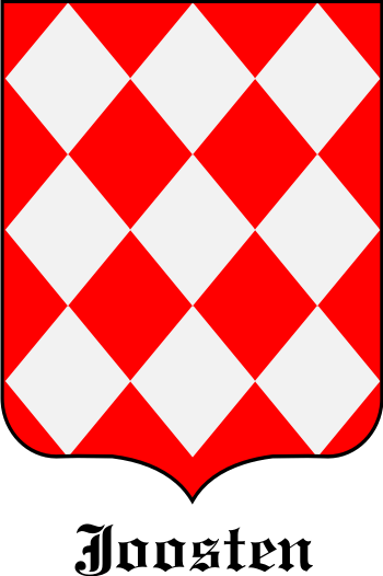JOOSTEN family crest JOOSTEN family crest