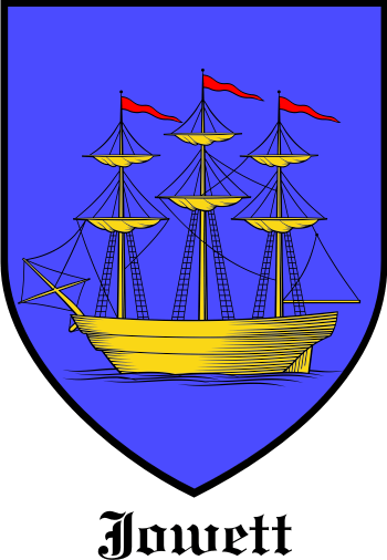 JOWETT family crest JOWETT family crest