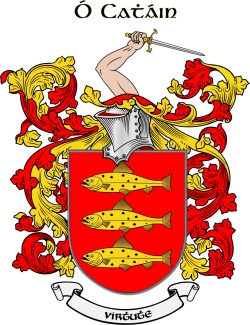 KANE family crest KANE family crest