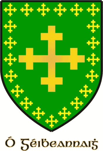 KEAVENEY family crest KEAVENEY family crest
