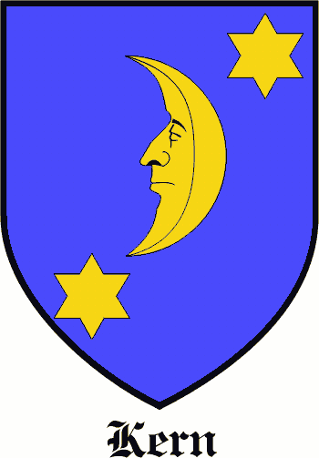 KERN family crest KERN family crest