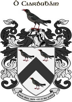 KIRWIN family crest KIRWIN family crest