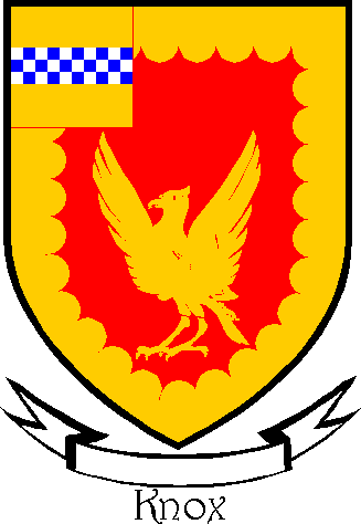 KNOX family crest KNOX family crest