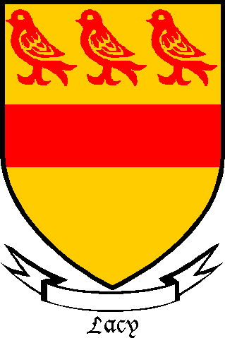 LACY family crest LACY family crest
