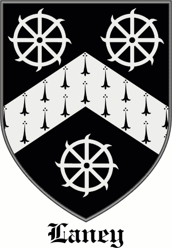 LANEY family crest LANEY family crest