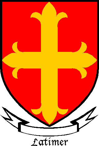 LATIMER family crest LATIMER family crest