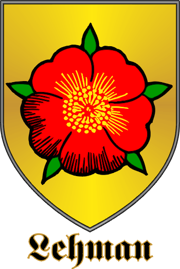 LEHMANN family crest LEHMANN family crest