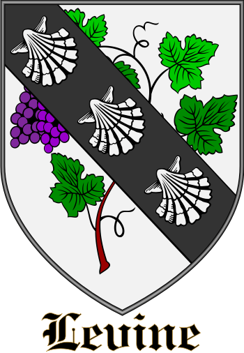LEVINE family crest LEVINE family crest