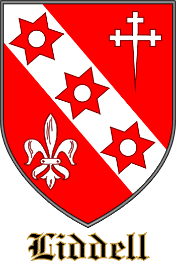 LIDDELL family crest LIDDELL family crest