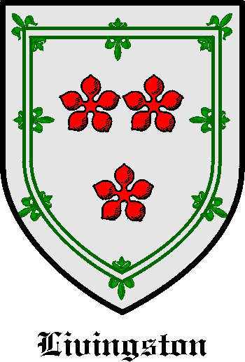 LIVINGSTON family crest LIVINGSTON family crest