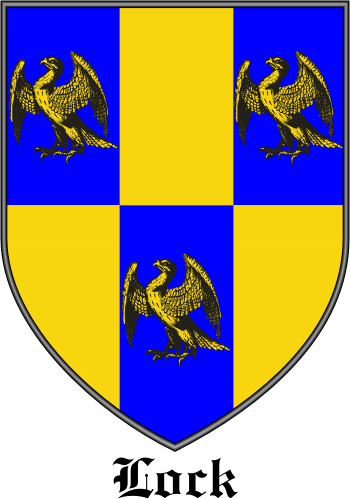 LOCK family crest LOCK family crest