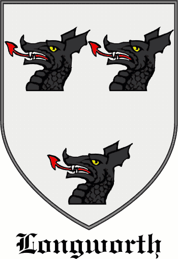 LONGWORTH family crest LONGWORTH family crest