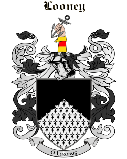 LOONEY family crest LOONEY family crest