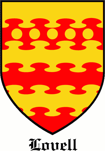 LOVELL family crest LOVELL family crest
