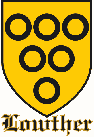LOWTHER family crest LOWTHER family crest