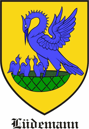 LUDEMANN family crest LUDEMANN family crest