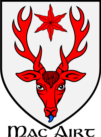 MCCART family crest MCCART family crest