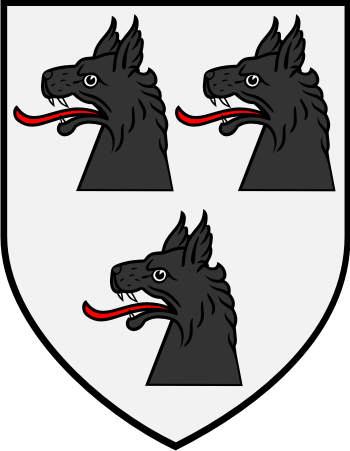 MACQUEEN family crest MACQUEEN family crest