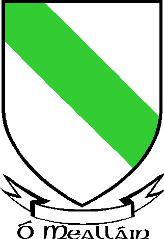 MALLIN family crest MALLIN family crest