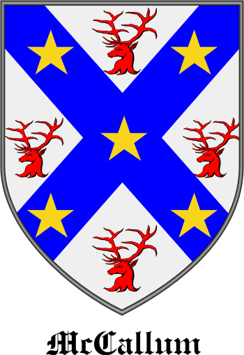 MCCALLUM family crest MCCALLUM family crest