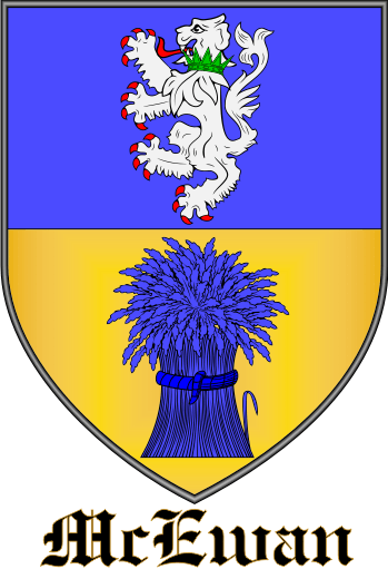 MCEWAN family crest MCEWAN family crest