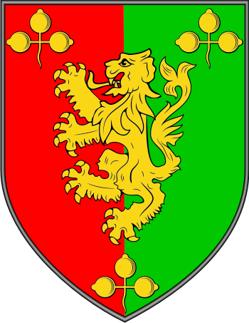 GINTY family crest GINTY family crest