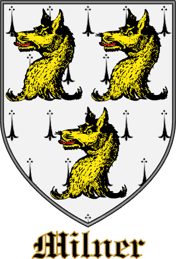 MILNER family crest MILNER family crest